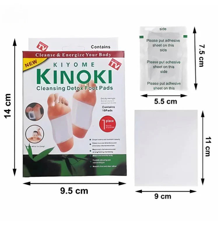 3 Cajas Kinoki® Détox ¡Sana mientras duermes!