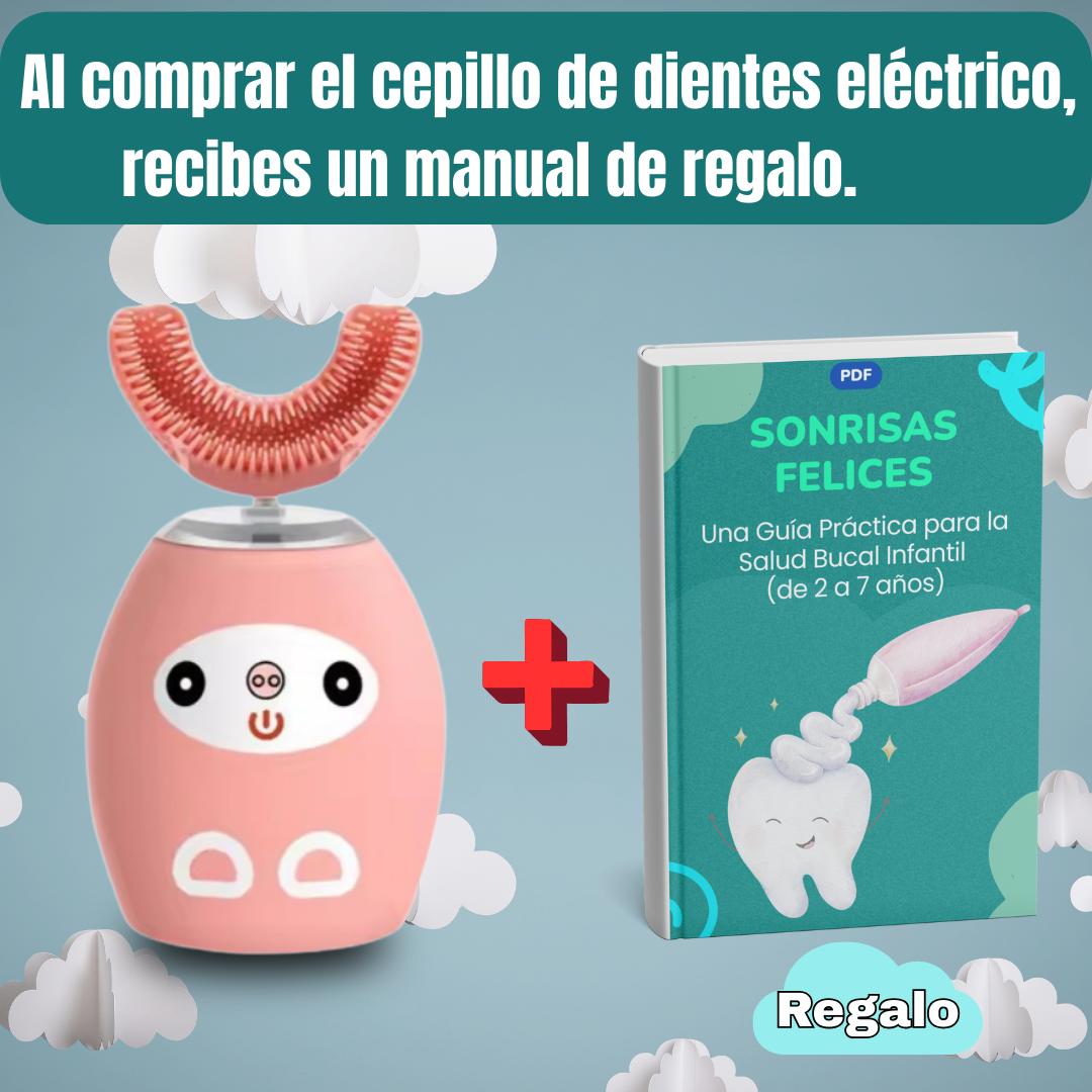 Cepillo de dientes eléctrico para niños de 2 a 7 años