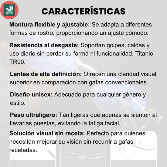 GAFAS FOTOCROMATICA TR90 - COMPRA 1 Y LLÉVATE 2