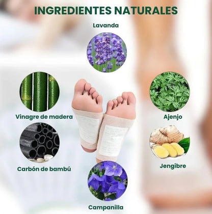 3 Cajas Kinoki® Détox ¡Sana mientras duermes!
