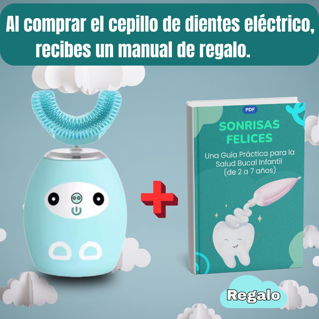 Cepillo de dientes eléctrico para niños de 2 a 7 años